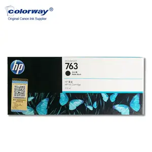 OEM 100% orijinal HP 763 mürekkep kartuşu 775 ml mat geri HP7100 7200 yazıcı