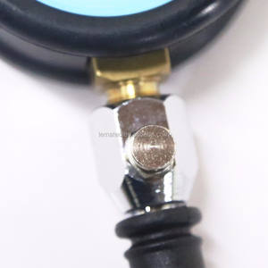 Lematec-Manómetro Digital para neumáticos de coche, doble cabezal, con mango deflector, Portabrocas de aire - Product Image 4