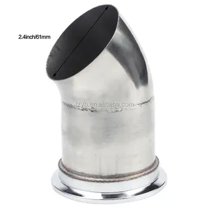 2.0 \ "2.25 \" 2.5 \ "3.0 \" soupape d'échappement double découpe d'échappement électrique en acier inoxydable 304 durable - Product Image 3
