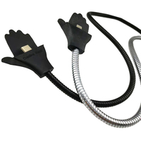 Kabel Data braket lipat, braket malas selang logam fleksibel pengisian daya cepat, kabel Data braket lipat untuk Android 2021
