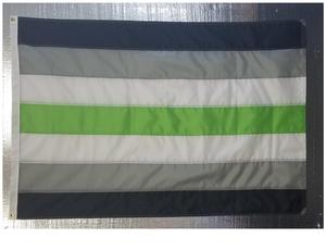 3x5 pies Agender Pride Flag Banner Display Accesorios para Agender People - Product Image 1