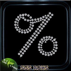 <span class=keywords><strong>Descuento</strong></span> rhinestone <span class=keywords><strong>porcentaje</strong></span> de hierro en la mayor transferencia de - Product Image 1