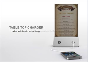 2017 nuevos productos calientes del teléfono móvil banco de la energía para la cafetería - Product Image 3