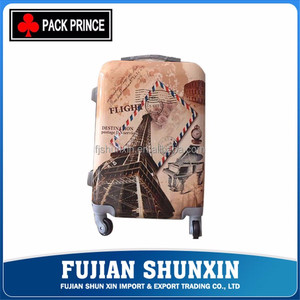 Factory <span class=keywords><strong>outlet</strong></span> più di alta qualità su misura vintage trolley da viaggio bagagli - Product Image 3