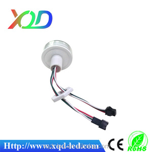 Shenzhen 6 LED 48 mm programable Color direccionable llevó la luz del punto con anillo <span class=keywords><strong>de</strong></span> bloqueo - Product Image 4