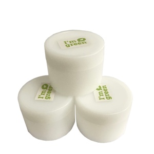 Sugar cane eco friendly plastic cream jar bioplastic cosmetic packaging
