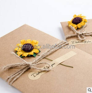 Cartes de vœux DIY en forme de tournesol et de rose, cartes de message, cartes de souhaits, cadeaux pour enfants, artisanat DIY, cartes <span class=keywords><strong>d</strong></span>'<span class=keywords><strong>anniversaire</strong></span> - Product Image 2