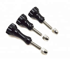 Trong Kho Nhà Sản Xuất Kích Thước Khác Nhau 1 Dài + 2 Núm Ngón Tay Cái Ngắn Bu Lông Không Gỉ Nut Cho Gopro - Product Image 1