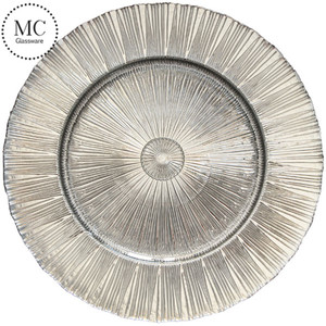 Venta al por mayor de la hoja de palma de la placa de la cena de la decoración de la boda - Product Image 4
