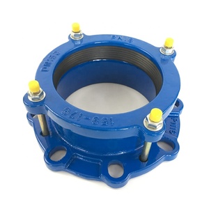 حديد الدكتايل دي مجموعة واسعة مرنة سريعة din pn10 شفة عالمية محول أنبوب كلوريد متعدد الفاينيل - Product Image 1