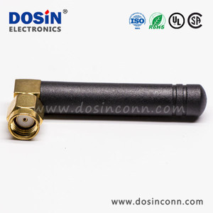 3dBi Bebek Karet Dual Band Antena WIFI dengan RP SMA Konektor Laki-laki