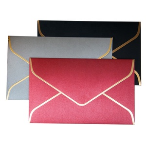 Sang trọng tùy chỉnh kích thước Vàng cạnh phong bì đám cưới trang trí in lời mời cho quà tặng và thiệp cưới - Product Image 4