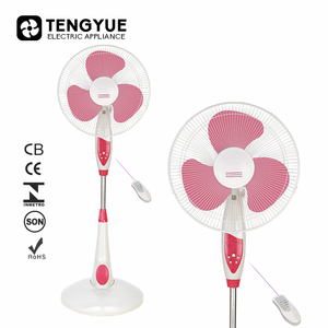 16 pouce électrique <span class=keywords><strong>ventilateur</strong></span> <span class=keywords><strong>sur</strong></span> <span class=keywords><strong>pied</strong></span> OX lames bonne qualité télécommande - Product Image 1