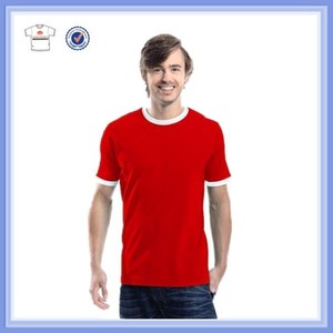 Verano 2015 precio baratos <span class=keywords><strong>en</strong></span> el <span class=keywords><strong>extranjero</strong></span> de doble cuello de la promoción <span class=keywords><strong>en</strong></span> blanco t- shirt - Product Image 5