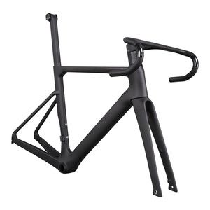 Super léger avant 160mm arrière 140mm disque Cadre de Vélo De Route en Carbone avec Frein À Disque À Montage Plat - Product Image 2