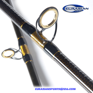 <span class=keywords><strong>Caña</strong></span> de Pescar de Carbono para Pesca en Mar, Acción de Potencia Giratoria, 2.70 m, C.W. 60-180 g, Nunca se Rompe - Product Image 3