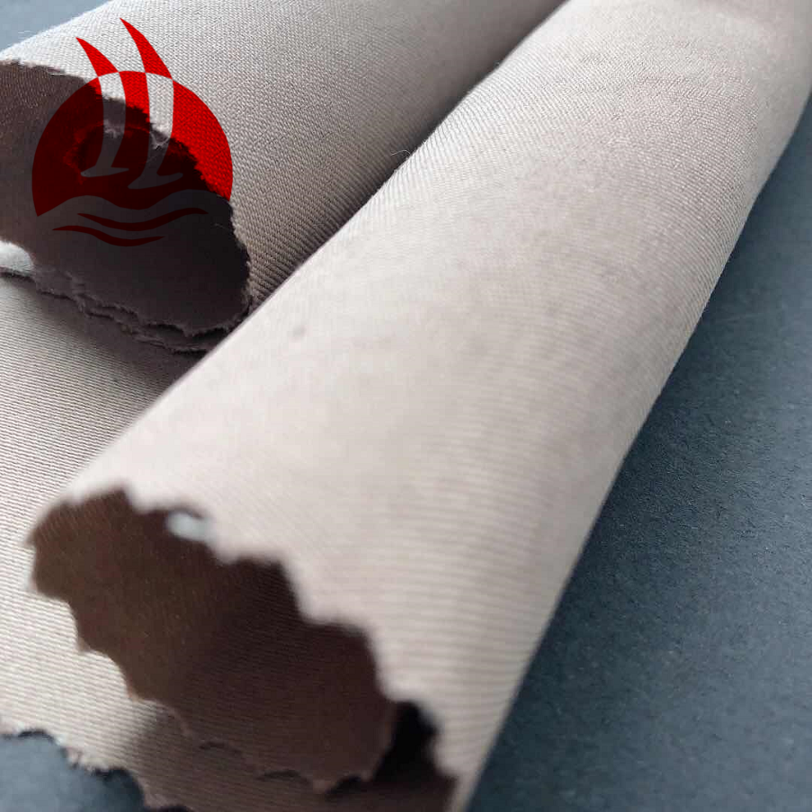 Хлопчатобумажная нейлоновая саржевая ткань для платьев и брюк