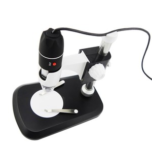 <span class=keywords><strong>Microscope</strong></span> numérique USB USB portable, Loupes 2mp avec caméra vidéo 8 LED loupe électronique noir avec support, 50X ~ 500X - Product Image 2