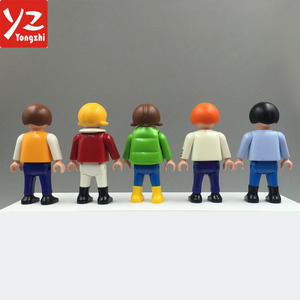 ICTI fábrica aprobado por encargo 5 cm altura <span class=keywords><strong>playmobil</strong></span> figuras de acción juguetes para niños - Product Image 4
