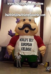 Globo inflable chef promocional/insignia de encargo inflable chef modelo - Product Image 2