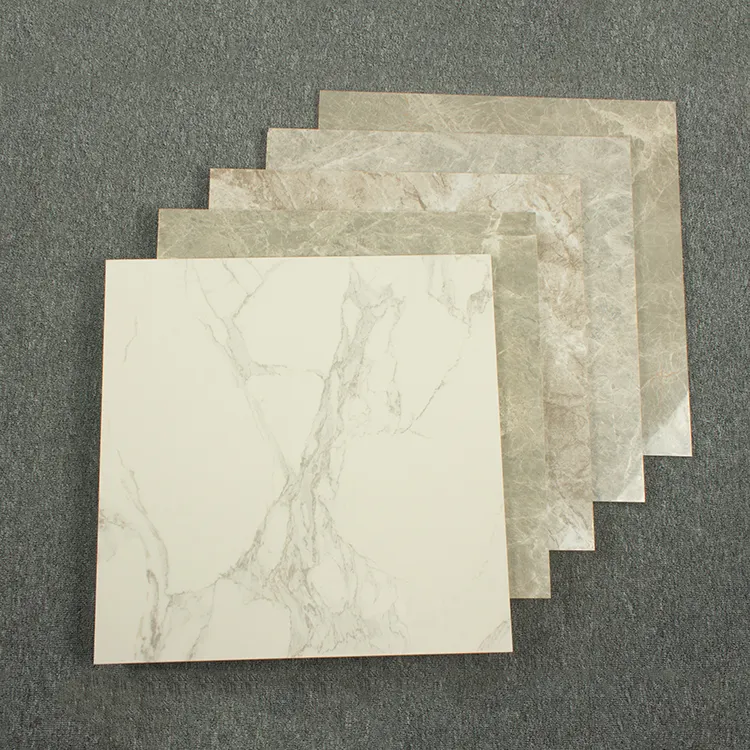 MOQ 500 mq 60x60 a getto d'inchiostro piastrelle di marmo non smaltate piastrelle di porcellana piastrelle da bagno antiscivolo