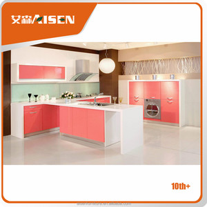 Rosado moderno estilo rural romántico diseño <span class=keywords><strong>de</strong></span> <span class=keywords><strong>la</strong></span> <span class=keywords><strong>cocina</strong></span> - Product Image 1