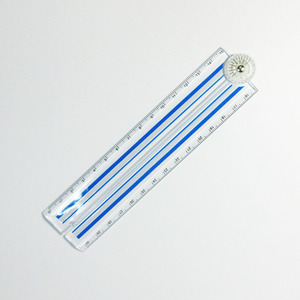 Transparent papeterie 15 cm en plastique pliable règle - Product Image 3