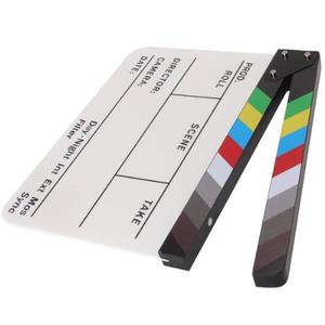 Tableau de prise de vue en acrylique coloré pour films et séries télévisées, accessoire de jeu de rôle, style Hollywood - Product Image 4