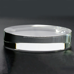 <span class=keywords><strong>Presse</strong></span>-papiers Type de produit et prix de gros <span class=keywords><strong>Presse</strong></span>-papiers rond en verre vierge clair - Product Image 1