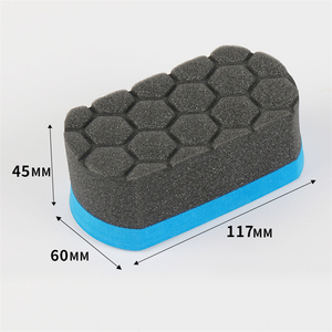 Eva bọt sáp Applicator Pad 5inch L Bee Hive xe chi tiết Pad bọt xốp sáp Applicator - Product Image 6