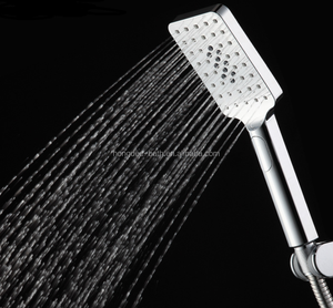 Offre Spéciale : Ensemble <span class=keywords><strong>Douche</strong></span> Pluie et Douchette à Main Ultra-Luxe en Laiton 9 pouces avec Robinets Électriques, Finition Polie - Product Image 3