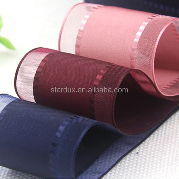 1/2 Inch - 5 Inch Wide Luxury Series Silk Chiffon Ribbon Pure Silk Ribbon Satin Ribbon