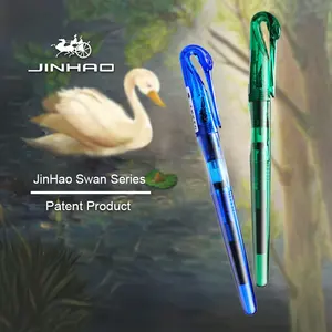 Pluma estilográfica de plástico para estudiantes, serie Swan Jinhao, venta al por mayor