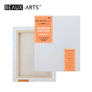 100% Cotton 380g Wholesale Stretched Canvas Blank Canvas