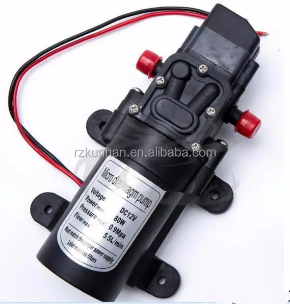 Máy Bơm Màng 12V Điện Nhỏ Nông Nghiệp Áp Suất Cao DC Tự Mồi