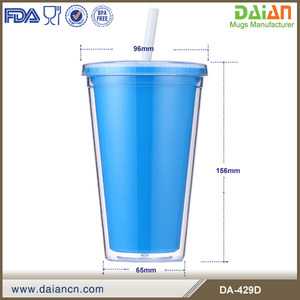 <span class=keywords><strong>Gobelet</strong></span> plastique de café Starbucks <span class=keywords><strong>avec</strong></span> <span class=keywords><strong>paille</strong></span> à double paroi - Product Image 3