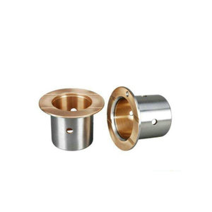 Boccola in bronzo FB092 con fori per olio, cuscinetto a manicotto in rame FB092 FB09G, boccola in ottone flangiata - Product Image 2