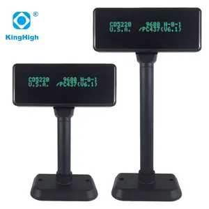 Original Factory 20x2 Lines POS systems Pole Display for Market VFD LCD customer display