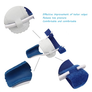 2pcs Bộ nhớ bọt Silicone bunion Nẹp ngón chân ép Corrector Foot Pain Relief hallux valgus chỉnh hình lót - Product Image 3