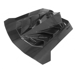 Fibra de carbono Convertible cubierta del motor del coche para Lamborghini Aventador LP700-4 Roadster Convertible estilo D - Product Image 6