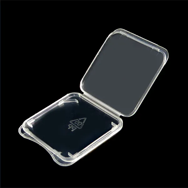 36*36*4MM Plastic Transparent Ultra-thin SD Card Case