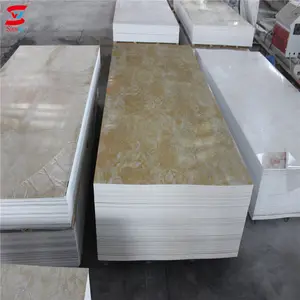 Marble Sheet Pvc PVC Material And 8*4 Size Pvc Marble Sheet