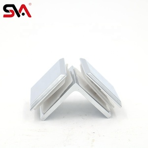 Spider Routel Nối Kính Thép Không Gỉ Để Kẹp Kính Vuông Bevel 90 Độ Vật Liệu Đồng Thau Kẹp Cửa Kính - Product Image 5