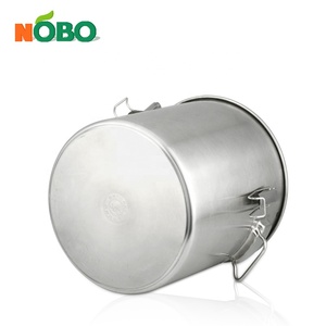 Casa di <span class=keywords><strong>Vino</strong></span> Birra di Fermentazione Barile 21 Litro Secchio In Acciaio <span class=keywords><strong>Inox</strong></span> Fermentatore con Coperchi di Tenuta Morsetti a Molla - Product Image 5