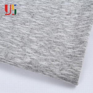 Tissu en coton, tissu en molleton <span class=keywords><strong>français</strong></span> chiné, tissu en polaire en polyester brossé pour sweats à capuche - Product Image 6