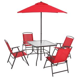 Garden Outdoor Coffee Patio Balcony 6 8 Camping Beach <strong>Folding</strong> Furniture Piece <strong>Folding</strong> <strong>Dining</strong> <strong>Set</strong> - Product Image 1