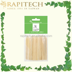 4 Inch Natural Color <b>Wooden</b> <b>Plant</b> Tag - Product Image 3