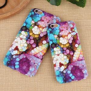 2018 Venta caliente arco iris de colores de moda flor dura PC caso del teléfono móvil para el <span class=keywords><strong>iPhone</strong></span> 6 S 7 8 más X - Product Image 2