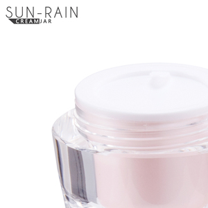 Mặt Kem/Kem Tay Acrylic mỹ phẩm <span class=keywords><strong>Jar</strong></span> <span class=keywords><strong>OEM</strong></span> Nhà cung cấp đôi tường màu sắc tùy chỉnh nhựa miễn phí PMMA chăm sóc da kem <span class=keywords><strong>Jar</strong></span> - Product Image 3