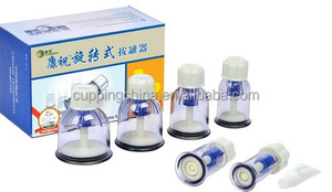 <span class=keywords><strong>Kangzhu</strong></span> Vakuumdrehfilter schröpfen set-12 tassen schröpfen physikalische therapie schröpfen massagegeräte - Product Image 4